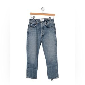 Agolde “Riley” cropped jeans
